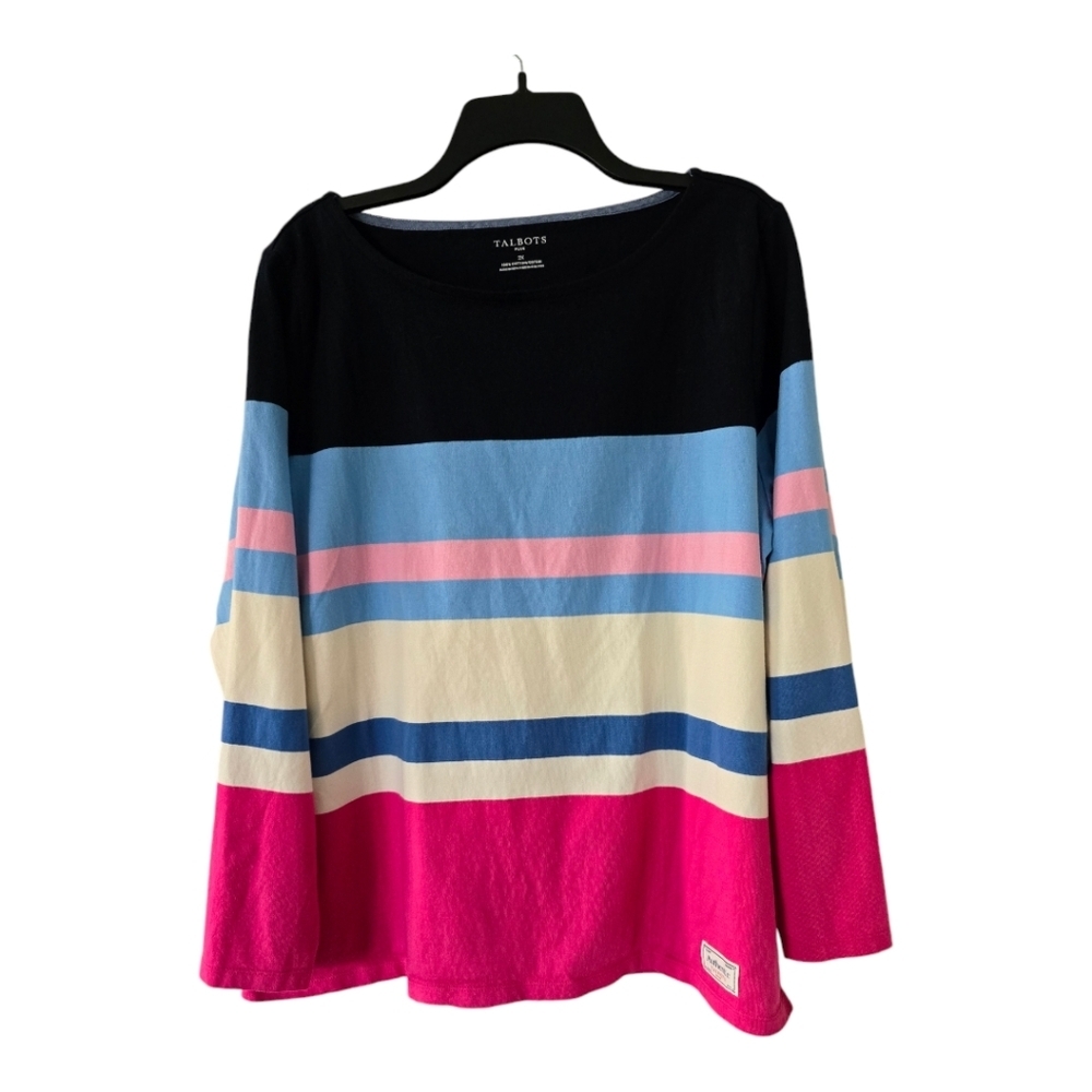 Talbots Women's Multicolor Striped Top